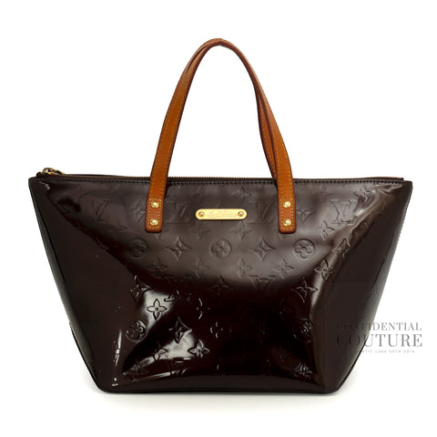 Amarante Monogram Vernis Bellevue PM Bag