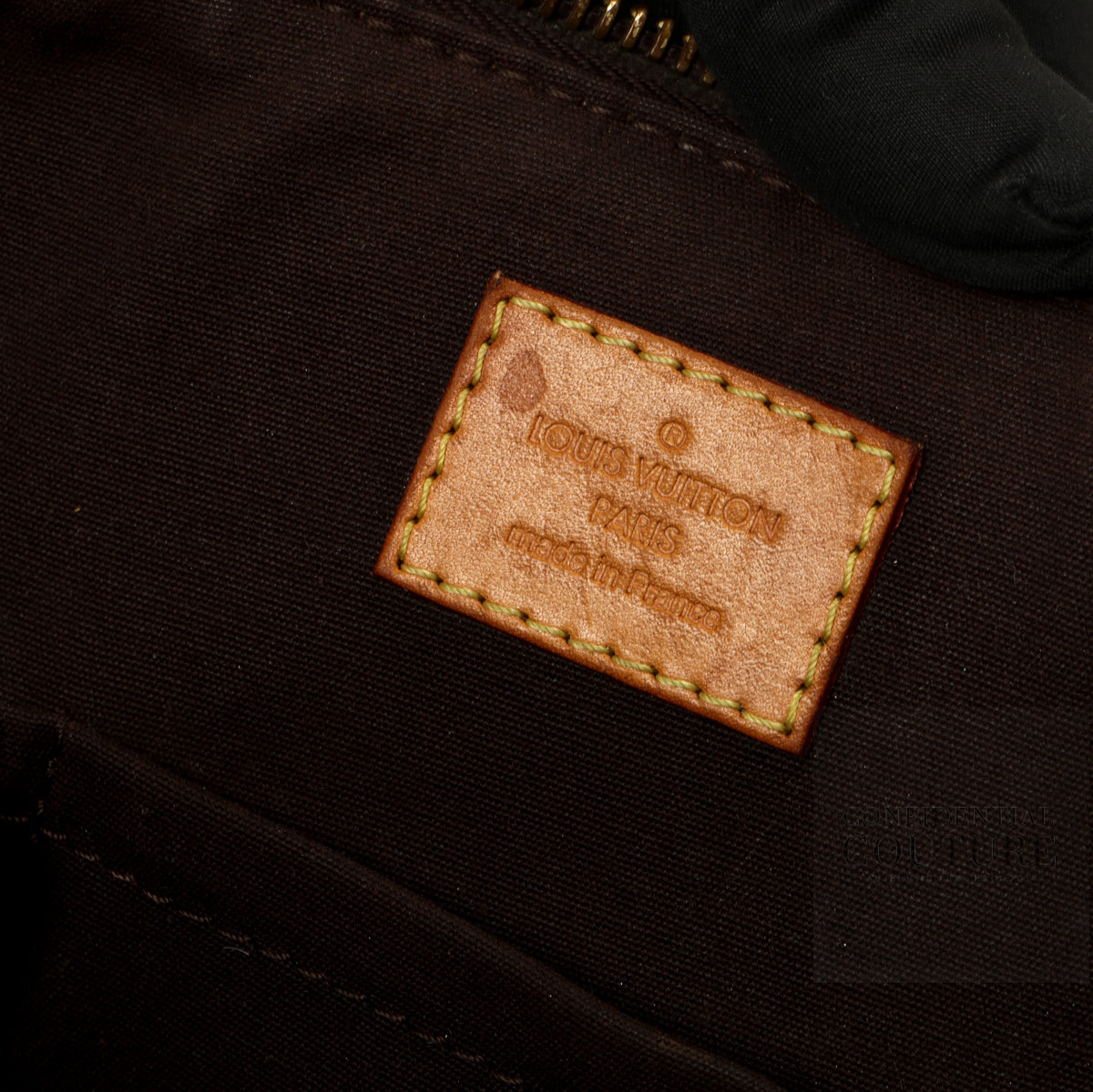 Amarante Monogram Vernis Bellevue PM Bag