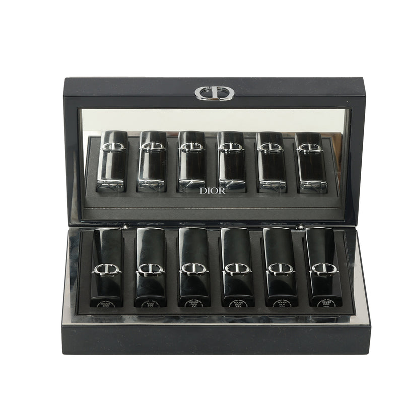 Rouge Dior Lipstick Clutch Set of 6 (4 Velvet and 2 Satin)