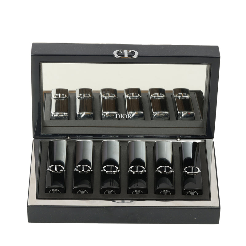 Rouge Dior Lipstick Clutch Set of 6 (5 velvet and 1 satin)