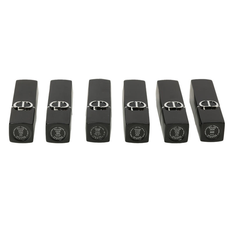 Rouge Dior Lipstick Clutch Set of 6 (5 velvet and 1 satin)
