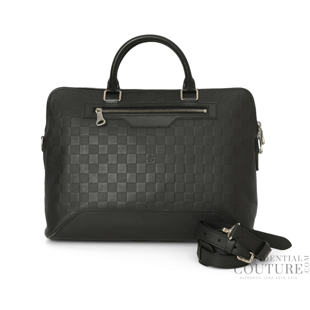 Shop pre-loved Louis Vuitton Avenue Soft Briefcase Black 100