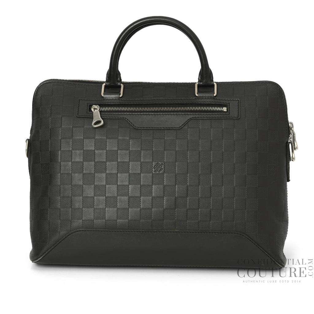 Shop pre-loved Louis Vuitton Avenue Soft Briefcase Black 100