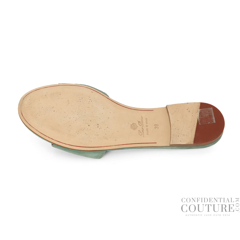 Sap Green Summer Charms Sandals- EU 39