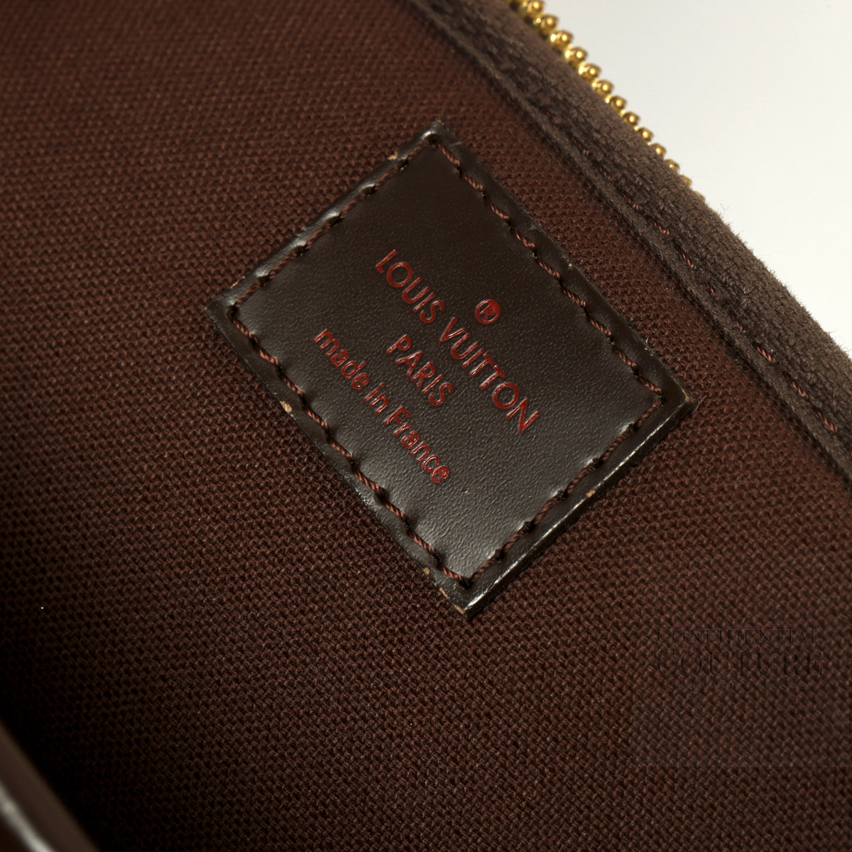 Damier Ebene Canvas Porte Ordinateur Sabana Computer Case Bag