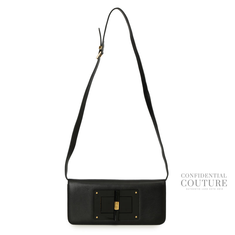 Natalia Black Convertible Clutch