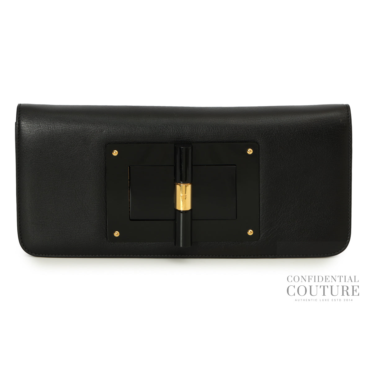Natalia Black Convertible Clutch