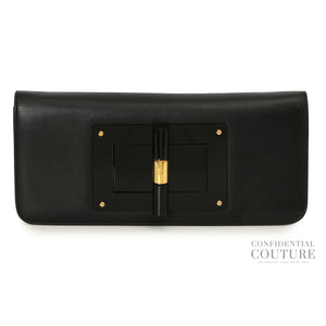 Natalia Black Convertible Clutch