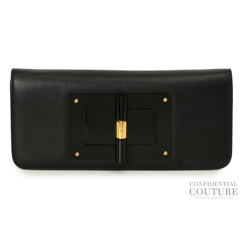 Natalia Black Convertible Clutch