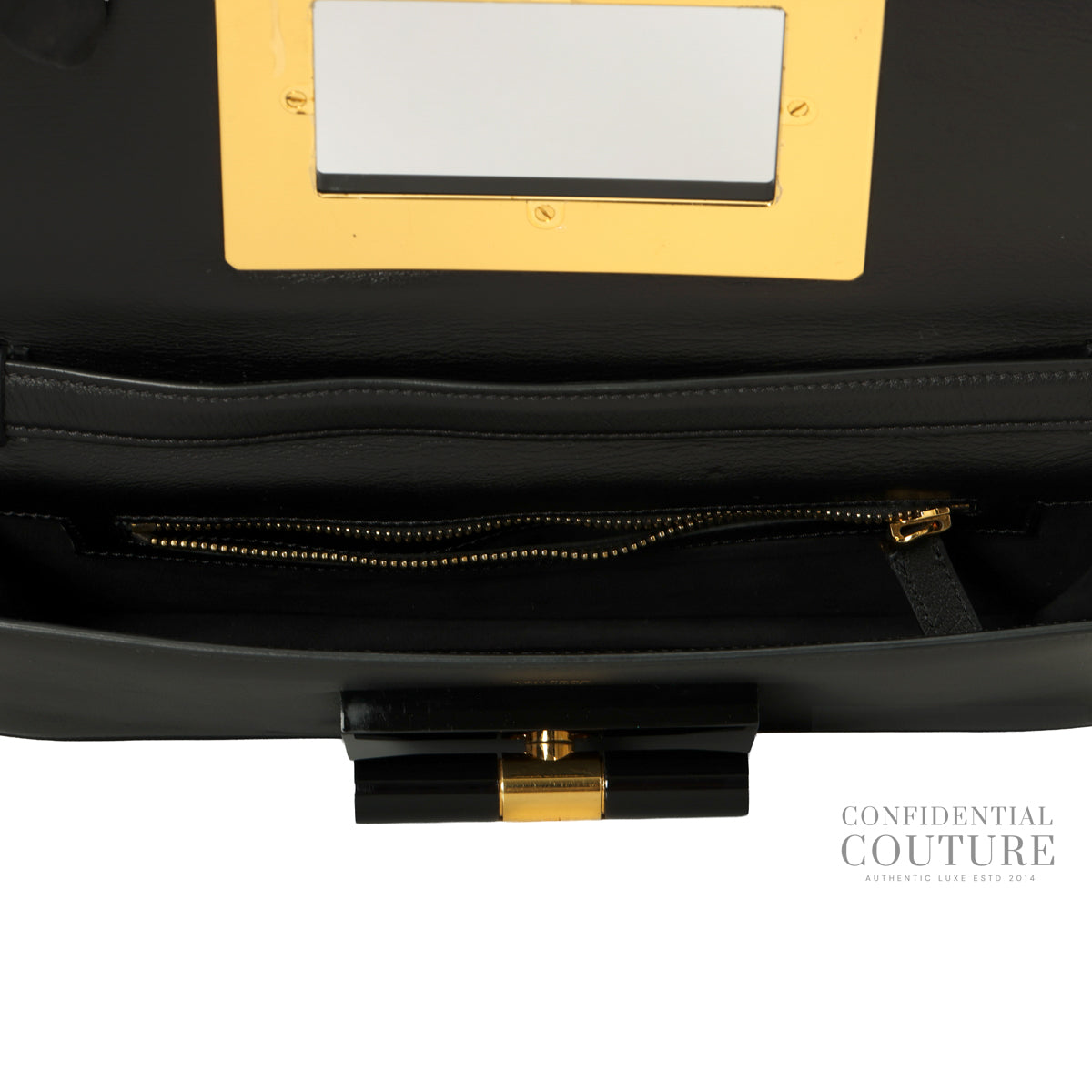 Natalia Black Convertible Clutch
