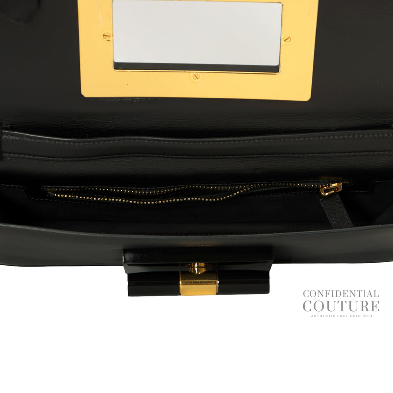 Natalia Black Convertible Clutch