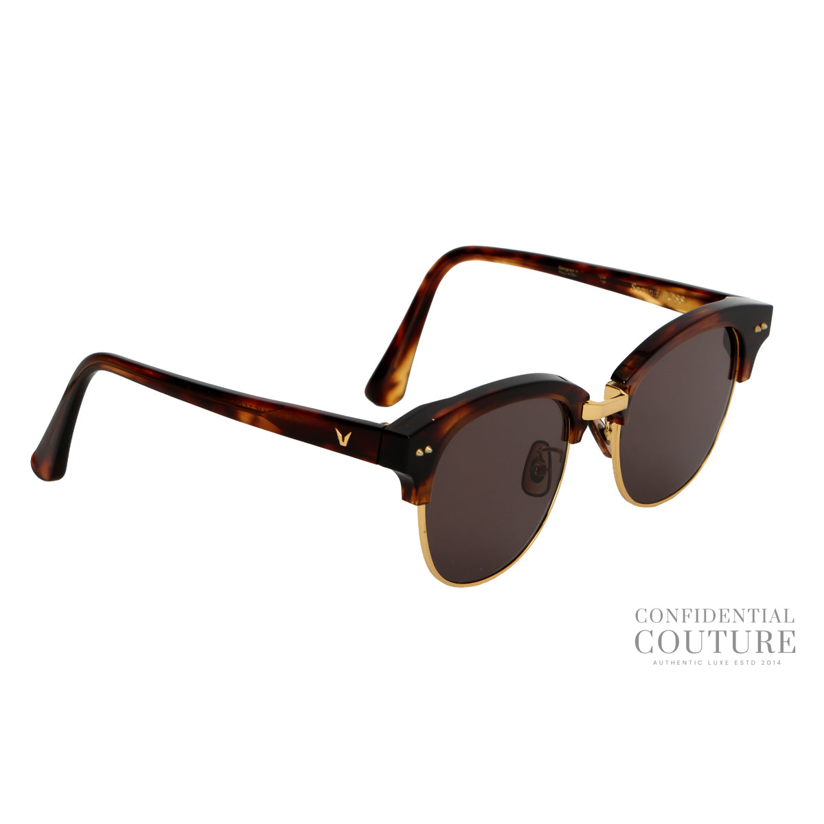 Second Boss Blue Tone Lens Wayfarer Sunglasses