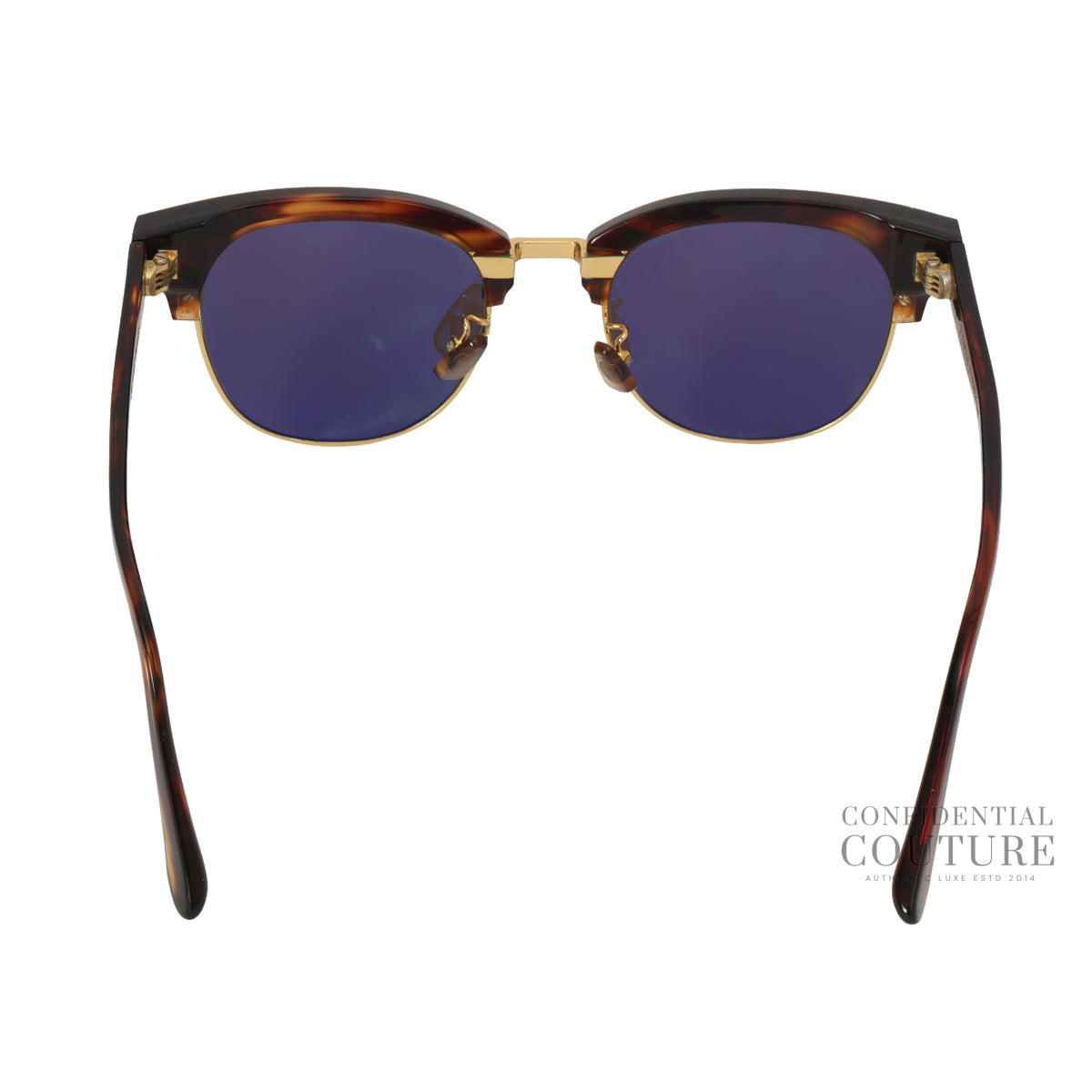 Second Boss Blue Tone Lens Wayfarer Sunglasses