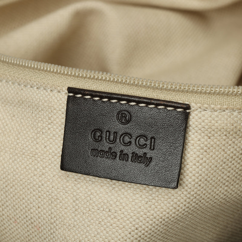 Beige/Brown  GG Canvas Medium Sukey Tote