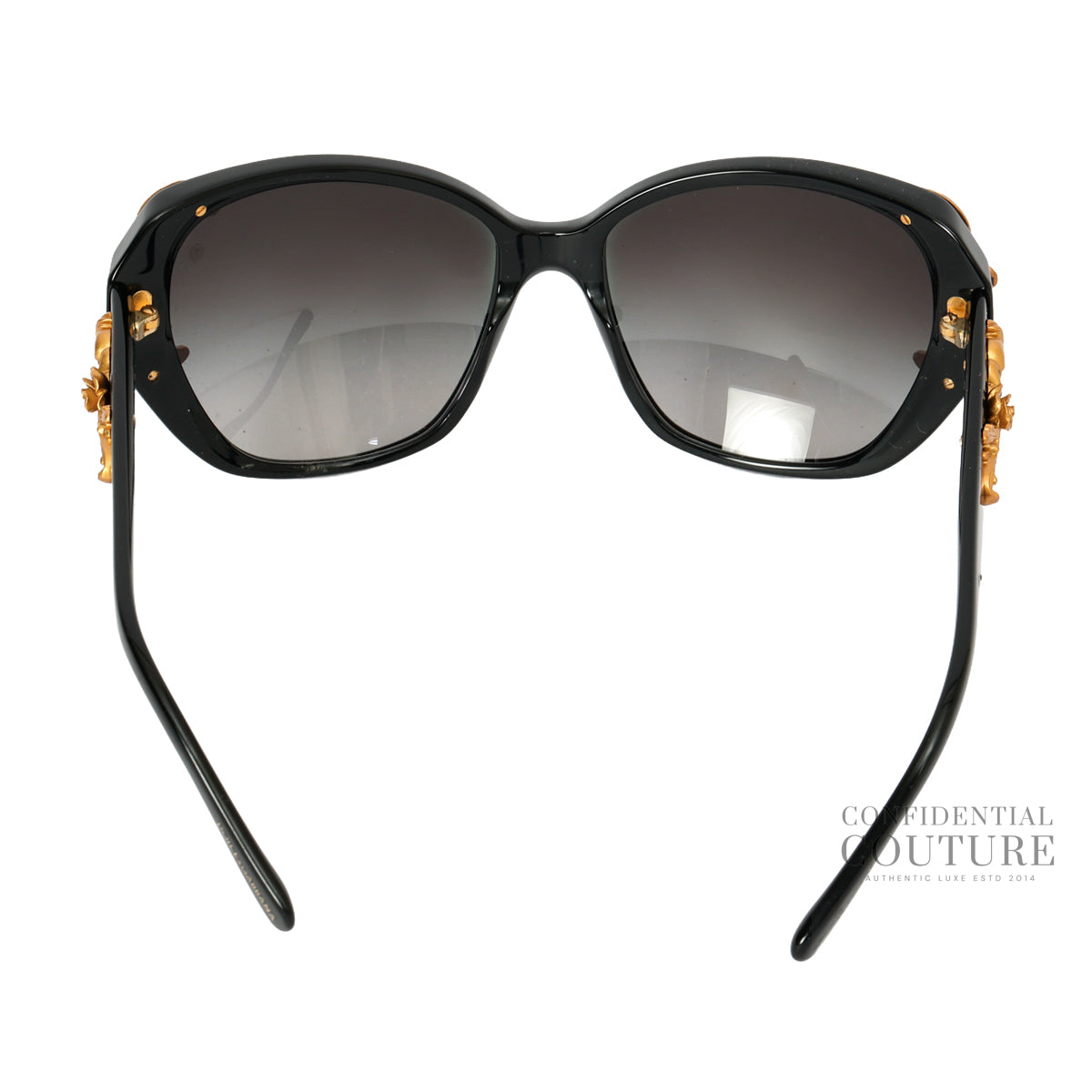 Black Baroque Sunglasses
