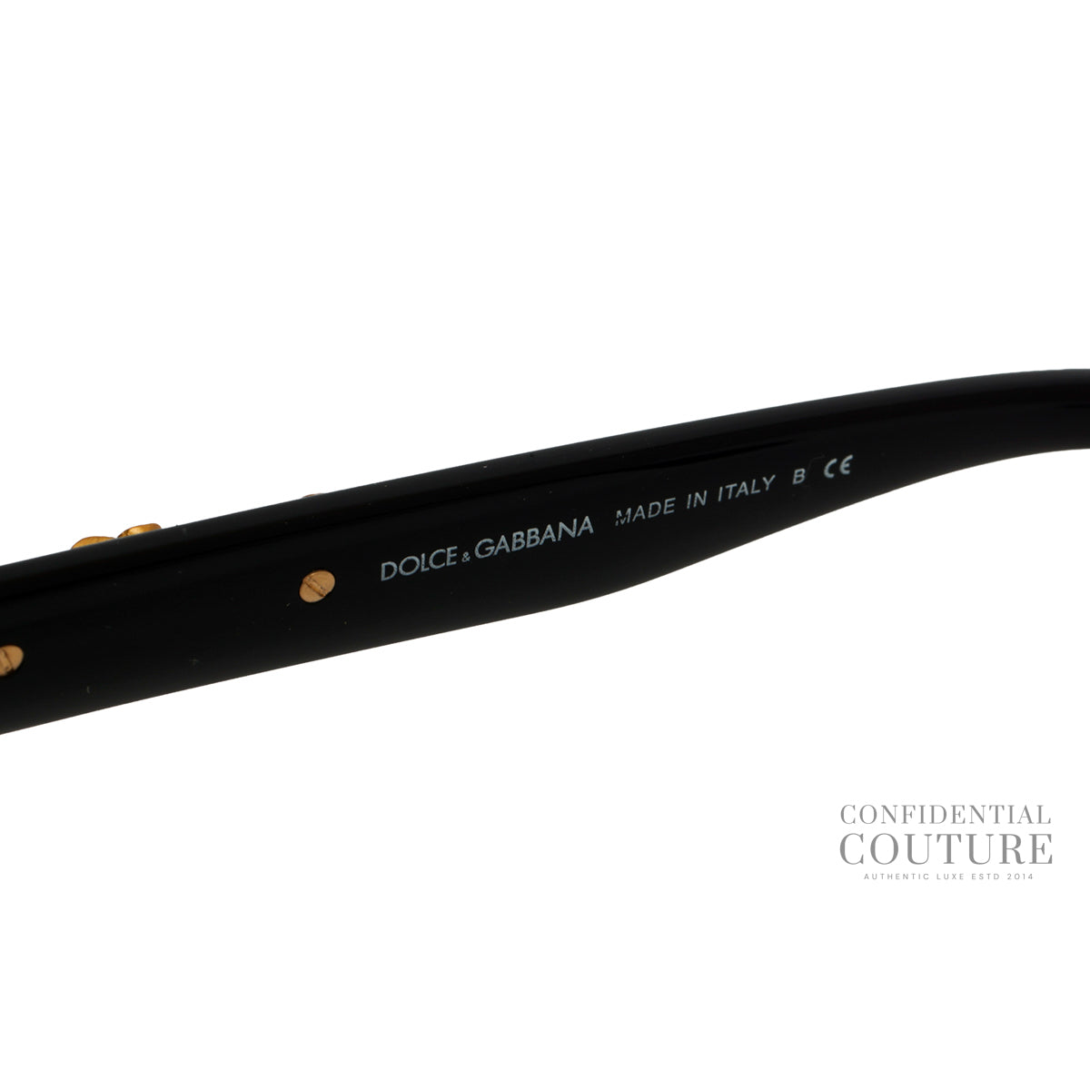 Black Baroque Sunglasses