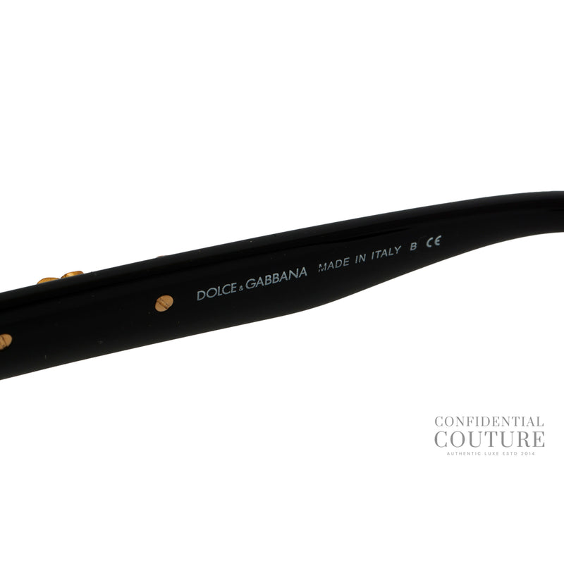 Black Baroque Sunglasses