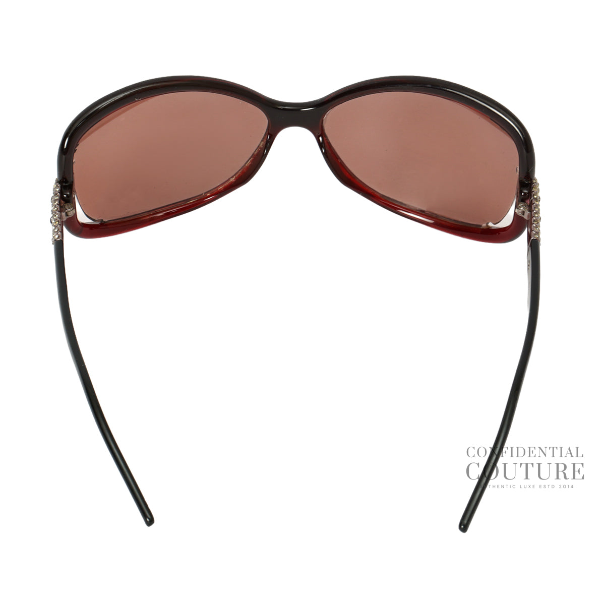 5553S OCYB6 Black/Red Frame Sunglasses