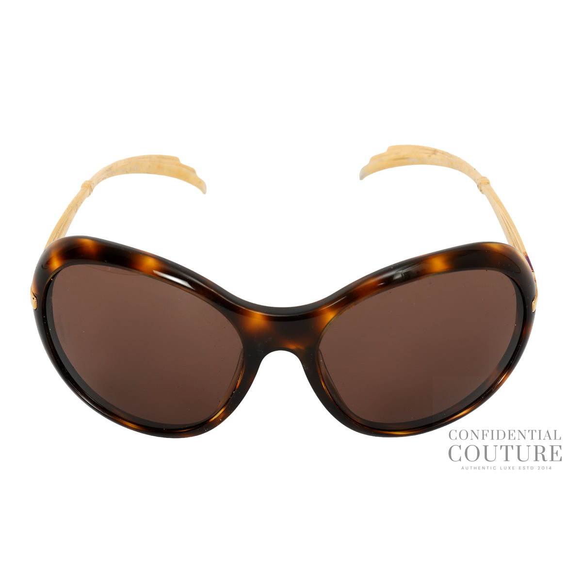 Brown Tortoiseshell 5154 Bird Wings Sunglasses