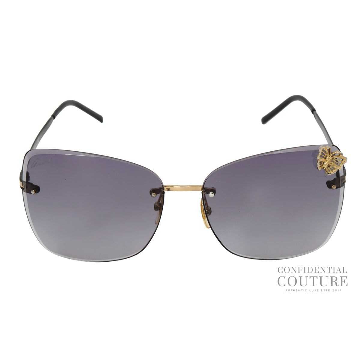 GG4217/S DZ0EU Rimless Sunglasses