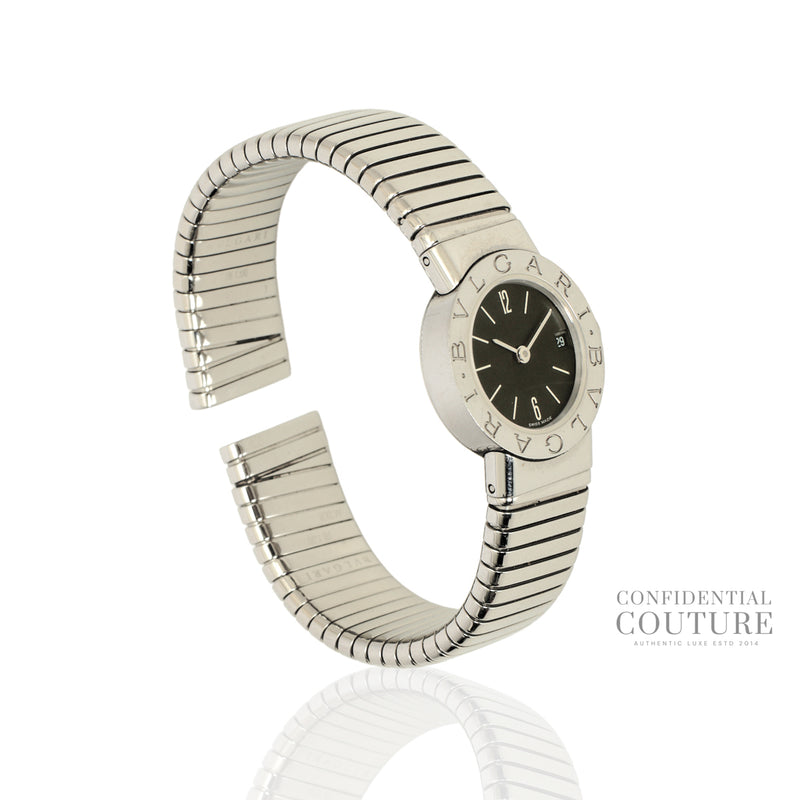 Tubogas BB 23 2TS 23mm Black Dial Watch