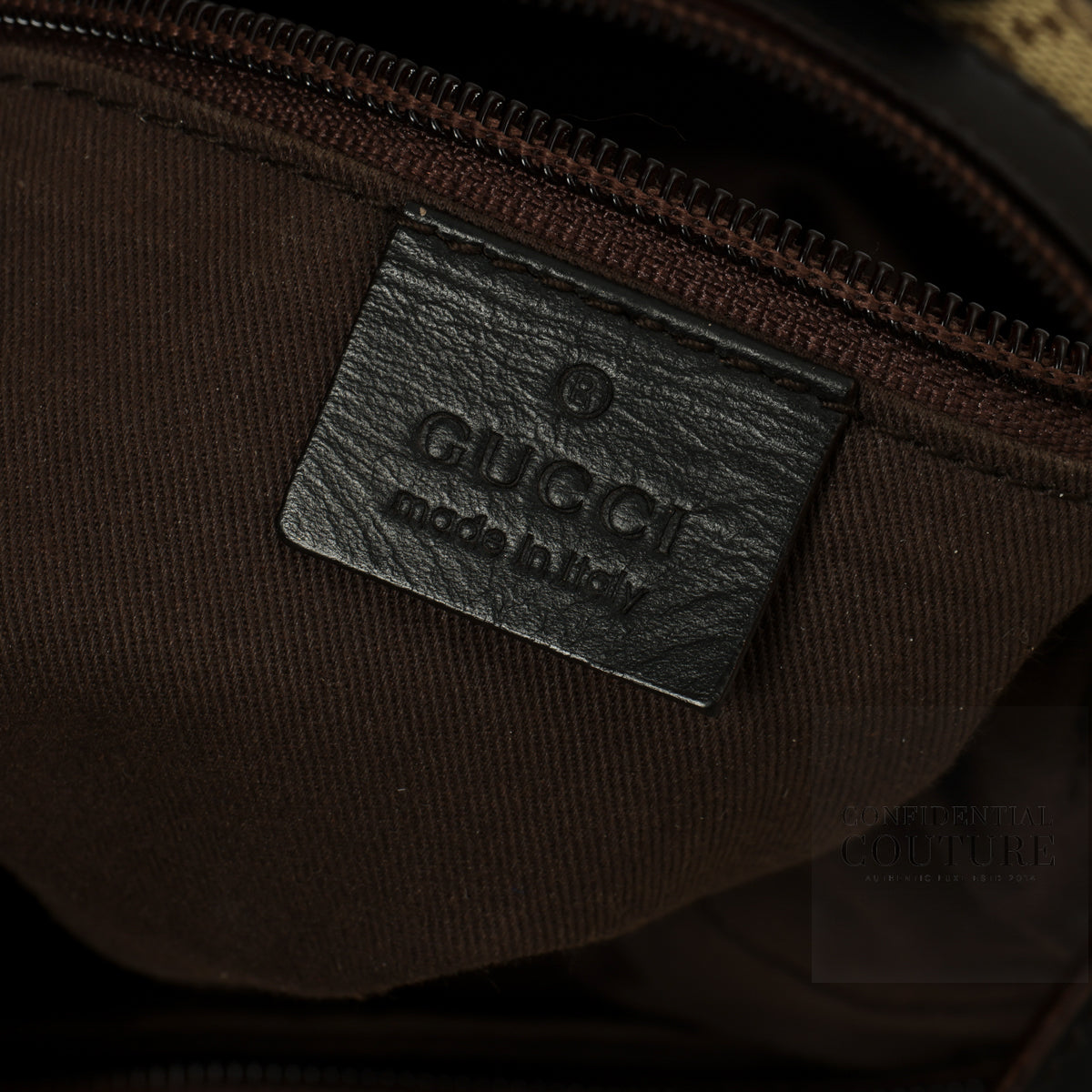 GG Canvas Brown/Beige Small Hobo Bag