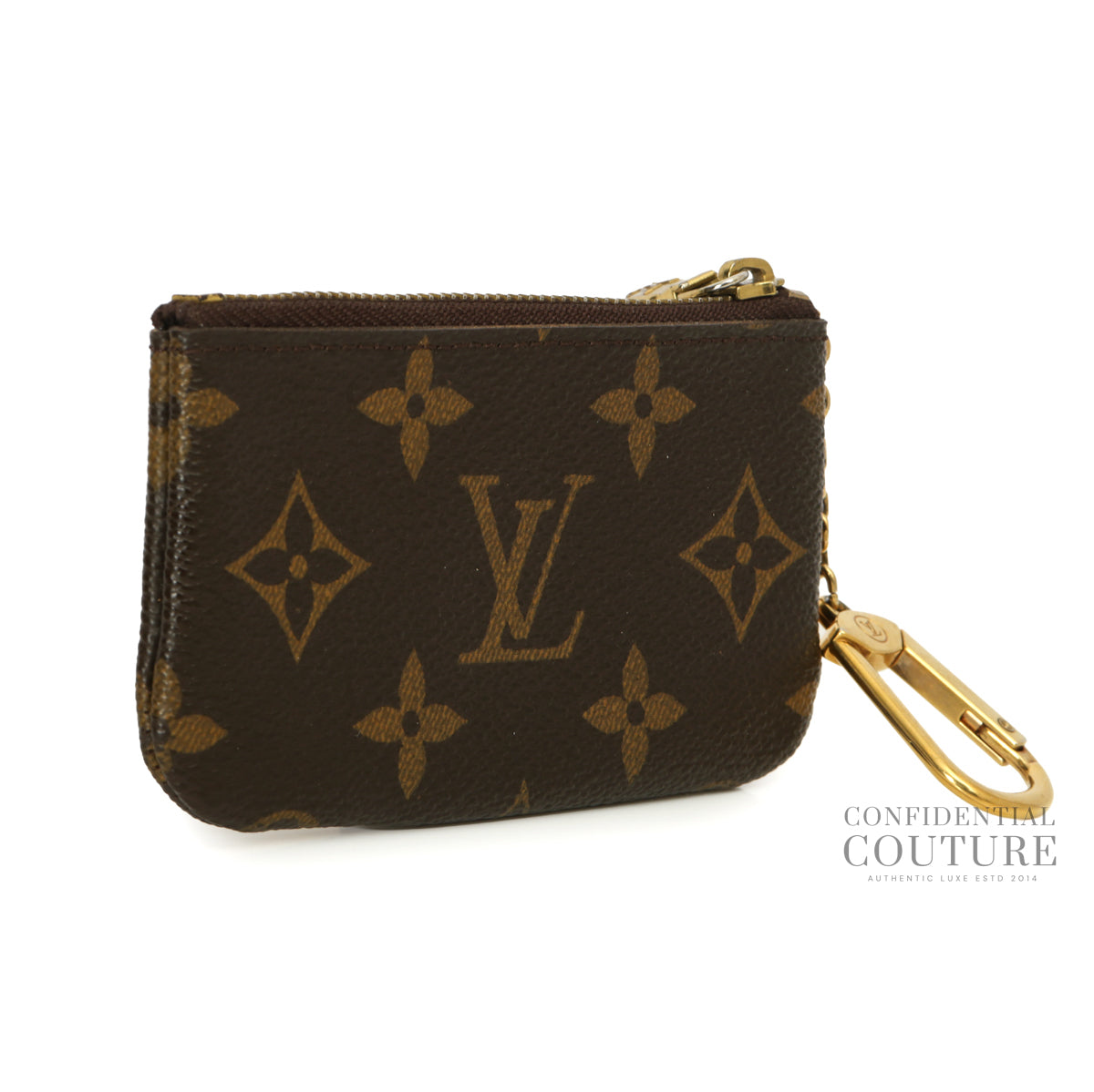 Key Pouch In Monogram Canvas