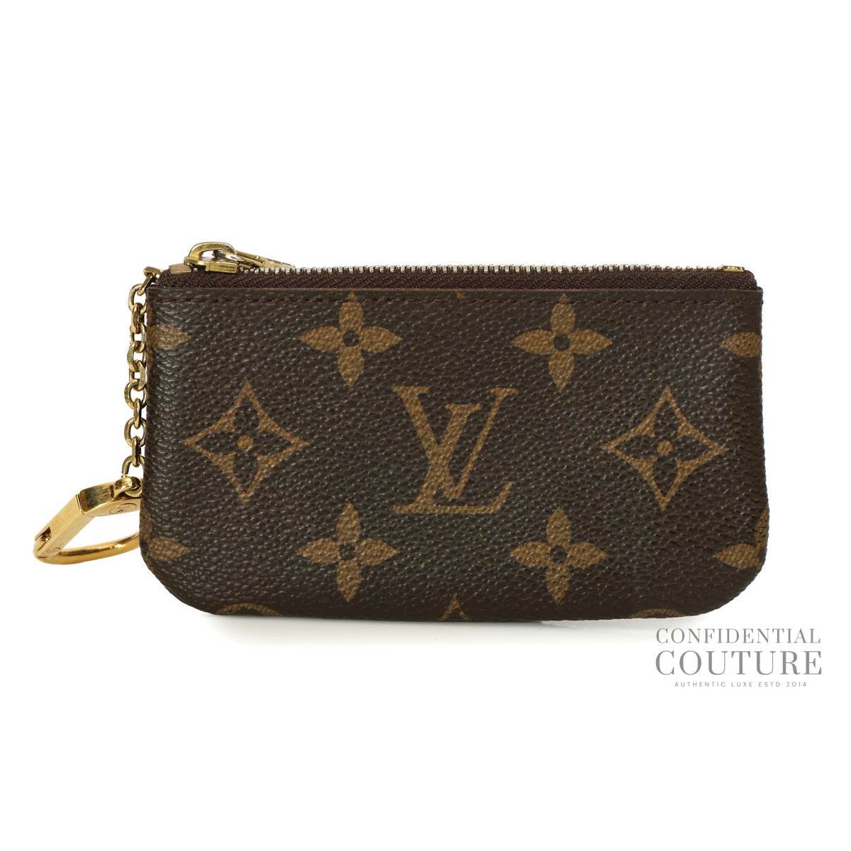 Key Pouch In Monogram Canvas