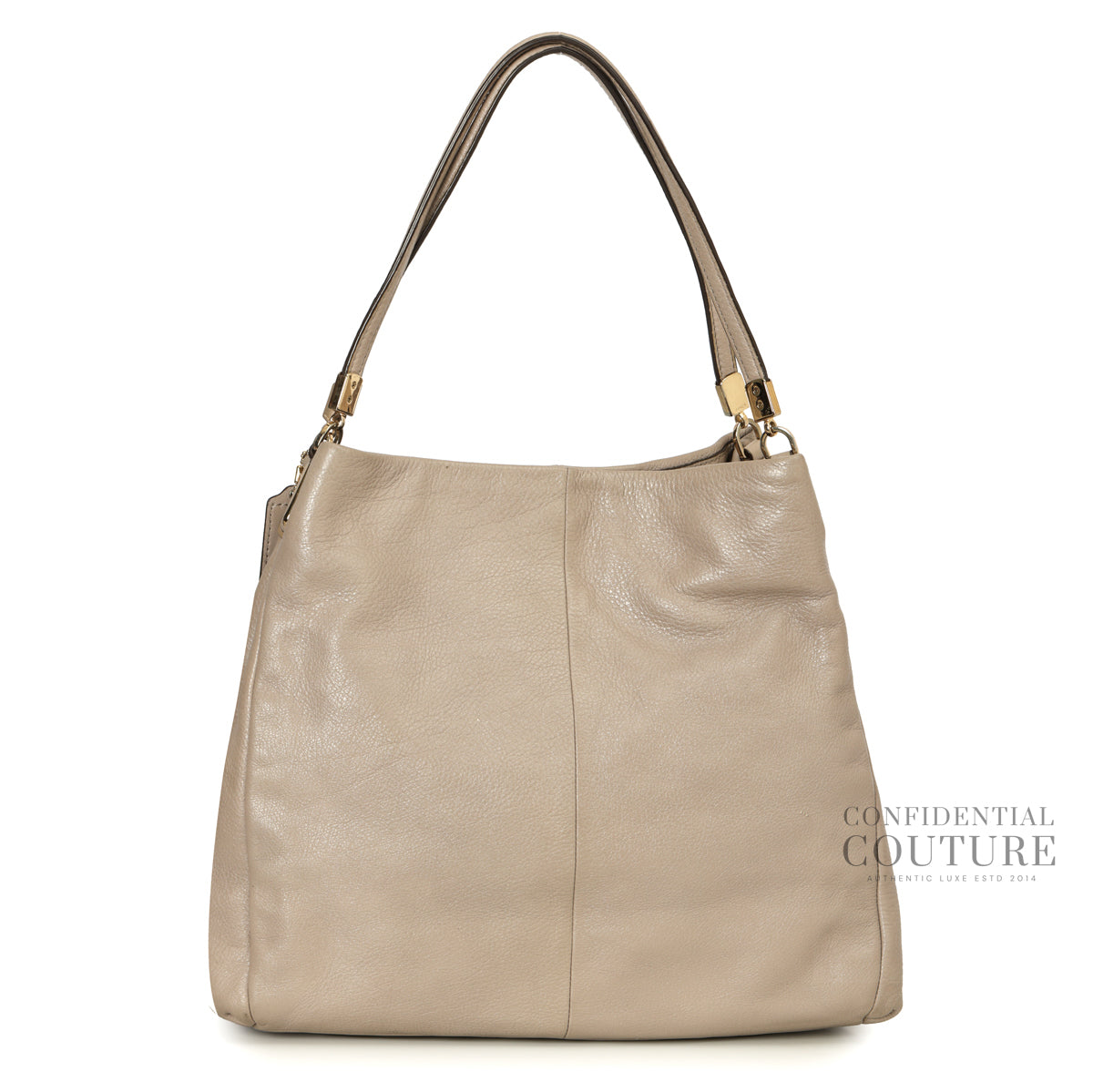 Grey Beige Madison Phoebe Tote Bag