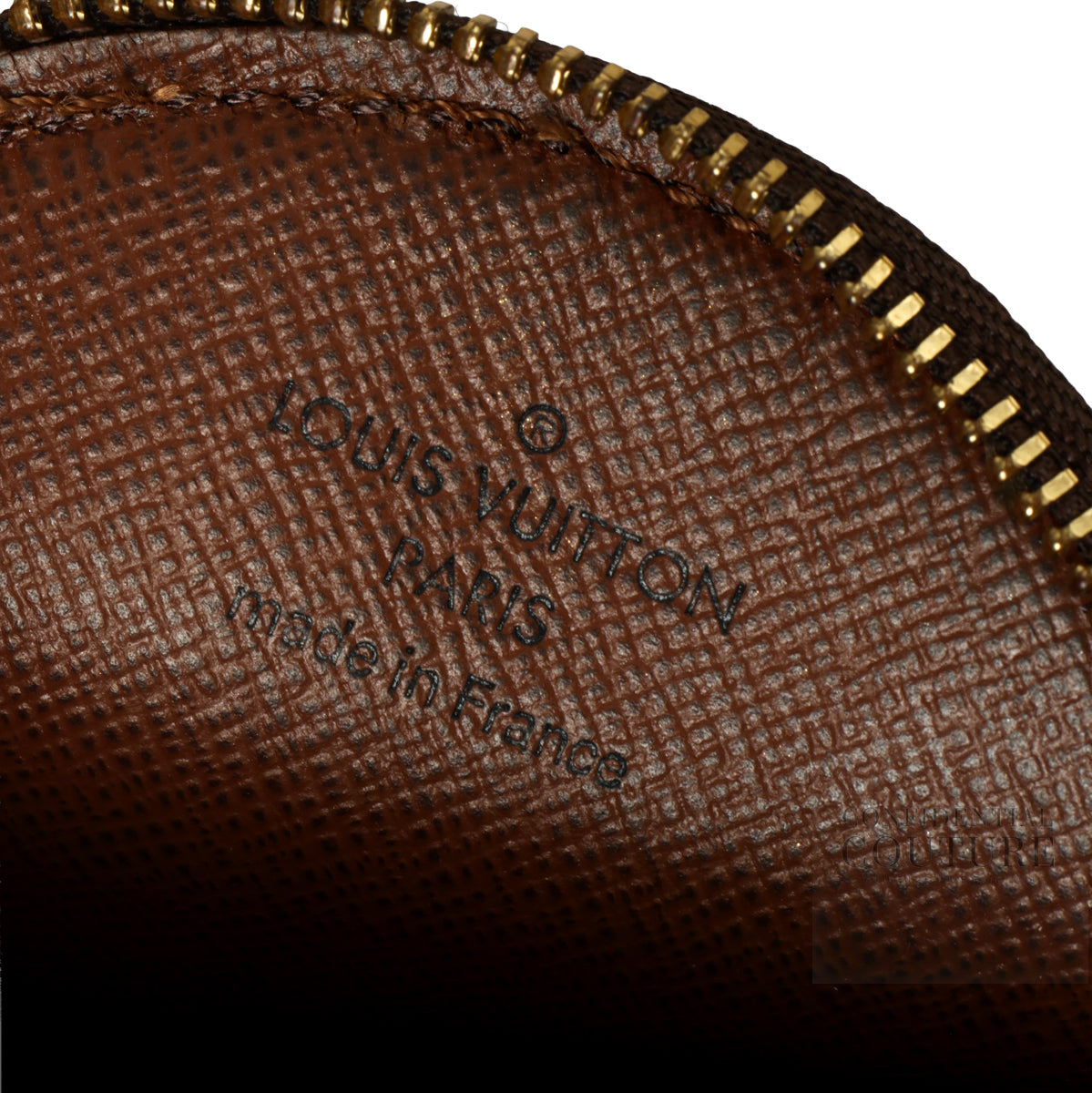 Monogram Round Coin Purse