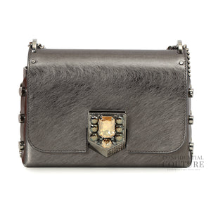 Lockett Petite Eez Anthracite With Crystal Lock Bag