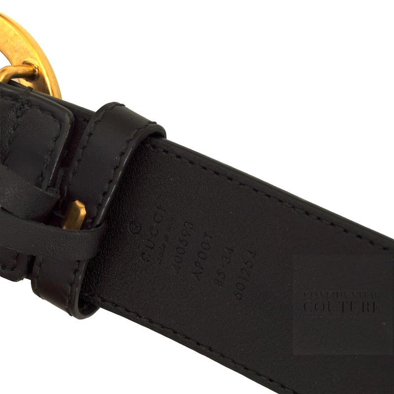 GG Marmont Black Belt-34"