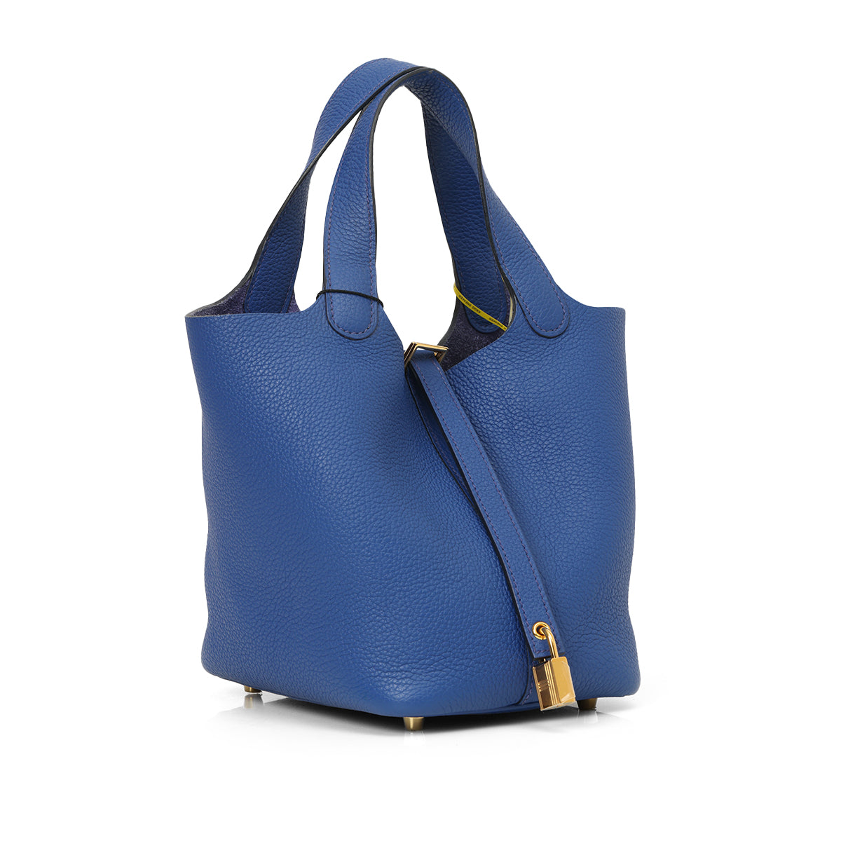 Sac Picotin Lock 18 Taurillion Maurice Blue Royal Bag