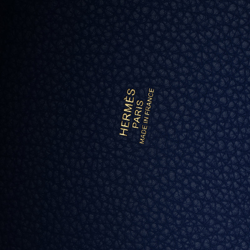 Sac Picotin Lock 18 Taurillion Maurice Blue Royal Bag