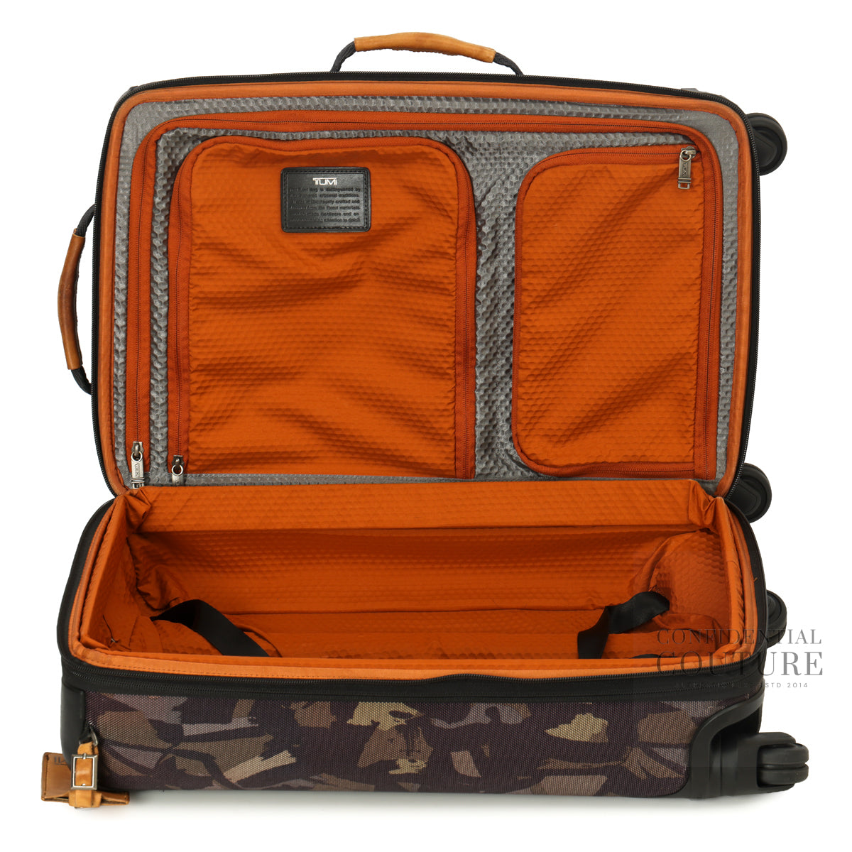 Brown/Camo Nylon and Coated Fabric Alpha Bravo Kirtland Expandable Carry On Luggage