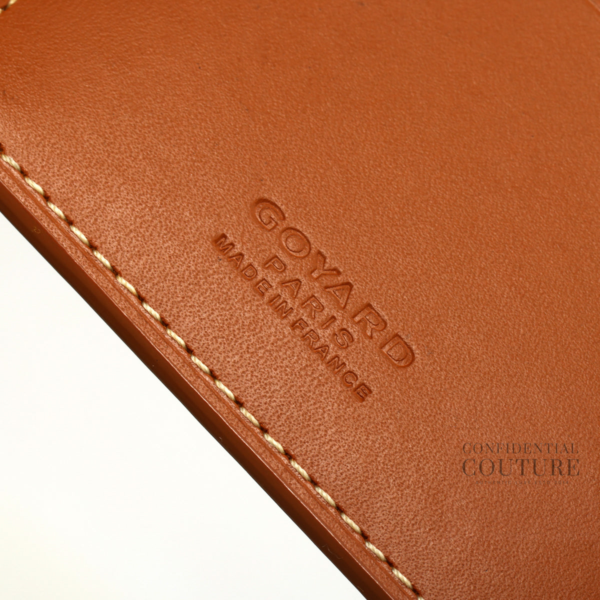 Black/Brown Grenelle Passport Cover
