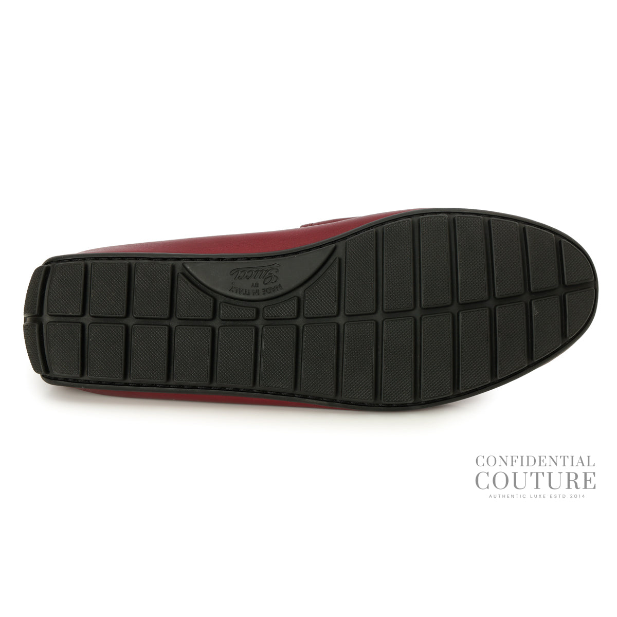 Maroon GG Guccissima Loafers For Men- UK 8.5, US 9, EU 42.5