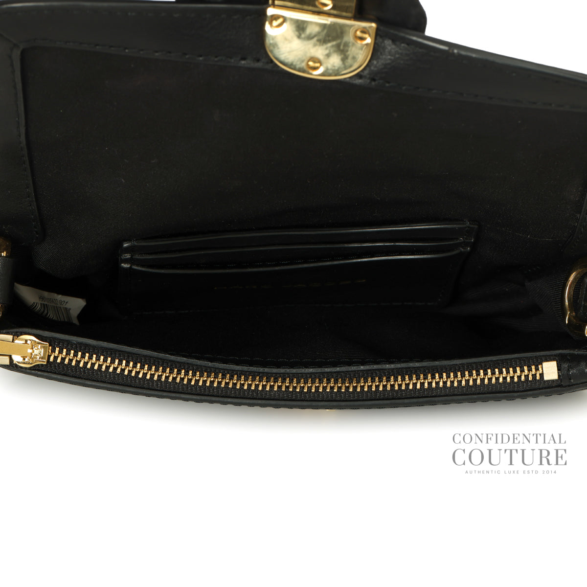The J Marc Mini Black Shoulder Bag