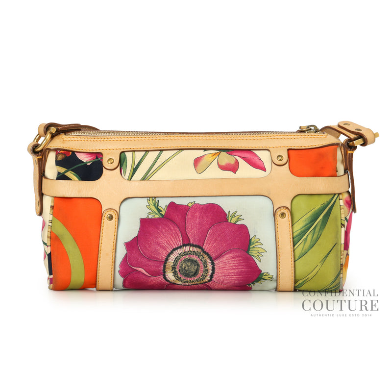 Multicolor Nylon Fiera Print Shoulder Bag