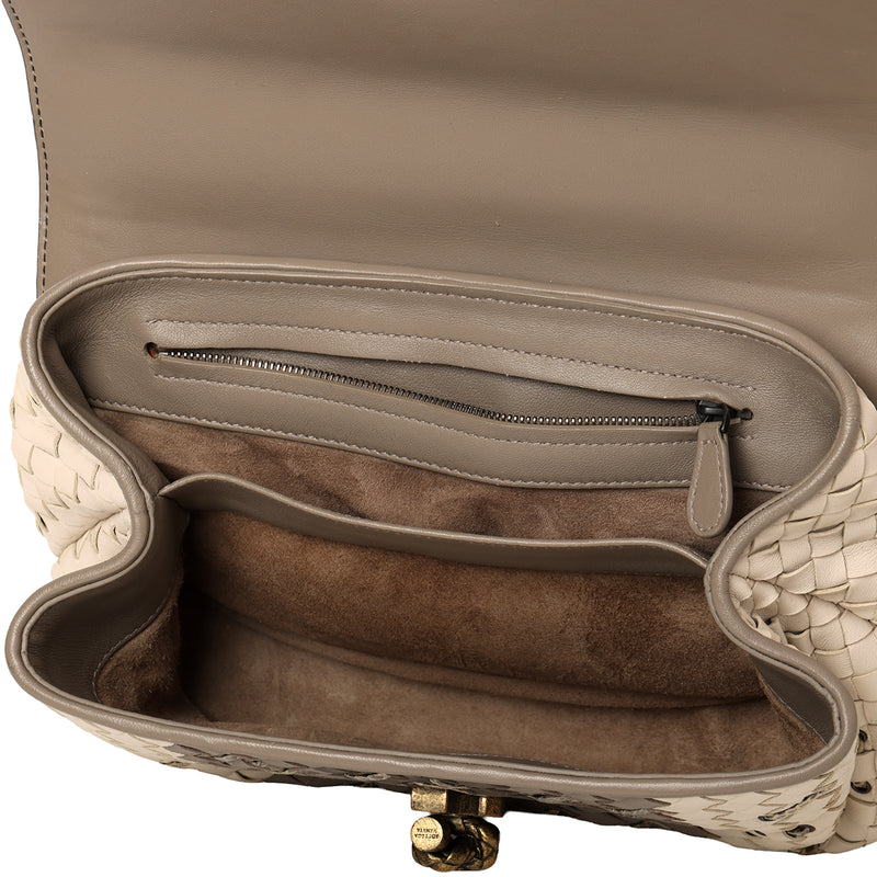 Multicolor Intrecciato Olimpia Knot Shoulder Bag One Size