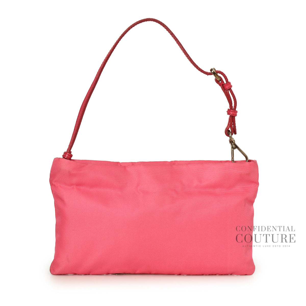 Pink Tessuto Nylon Tattoo Pochette