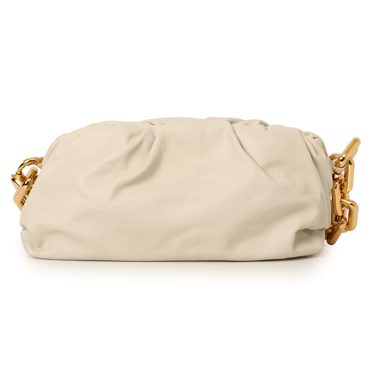 Ivory Chain Pouch Shoulder Bag