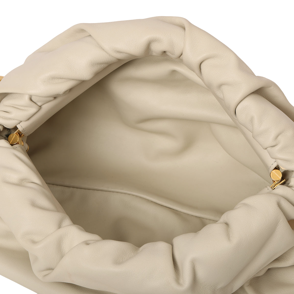 Ivory Chain Pouch Shoulder Bag
