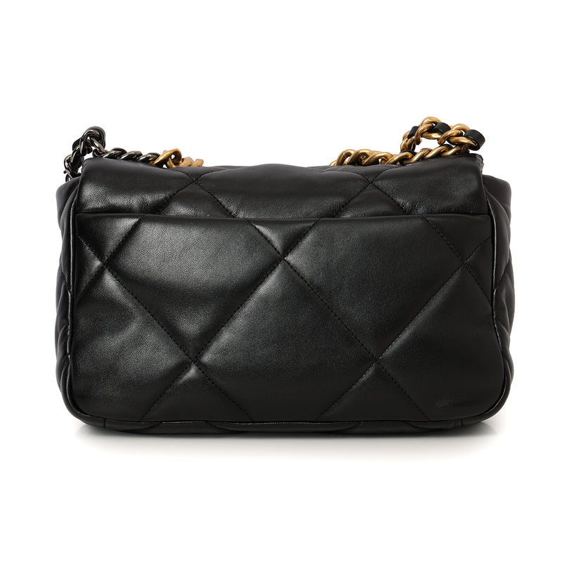 19 Medium Black Bag