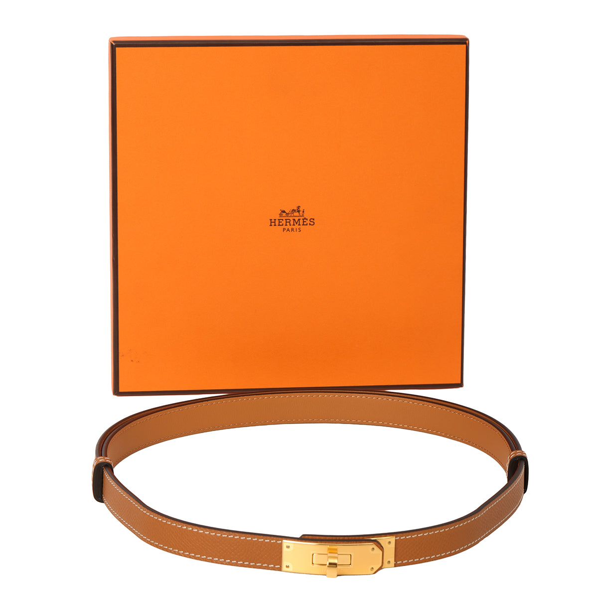 Belt 18 Gold With Gold Hardware