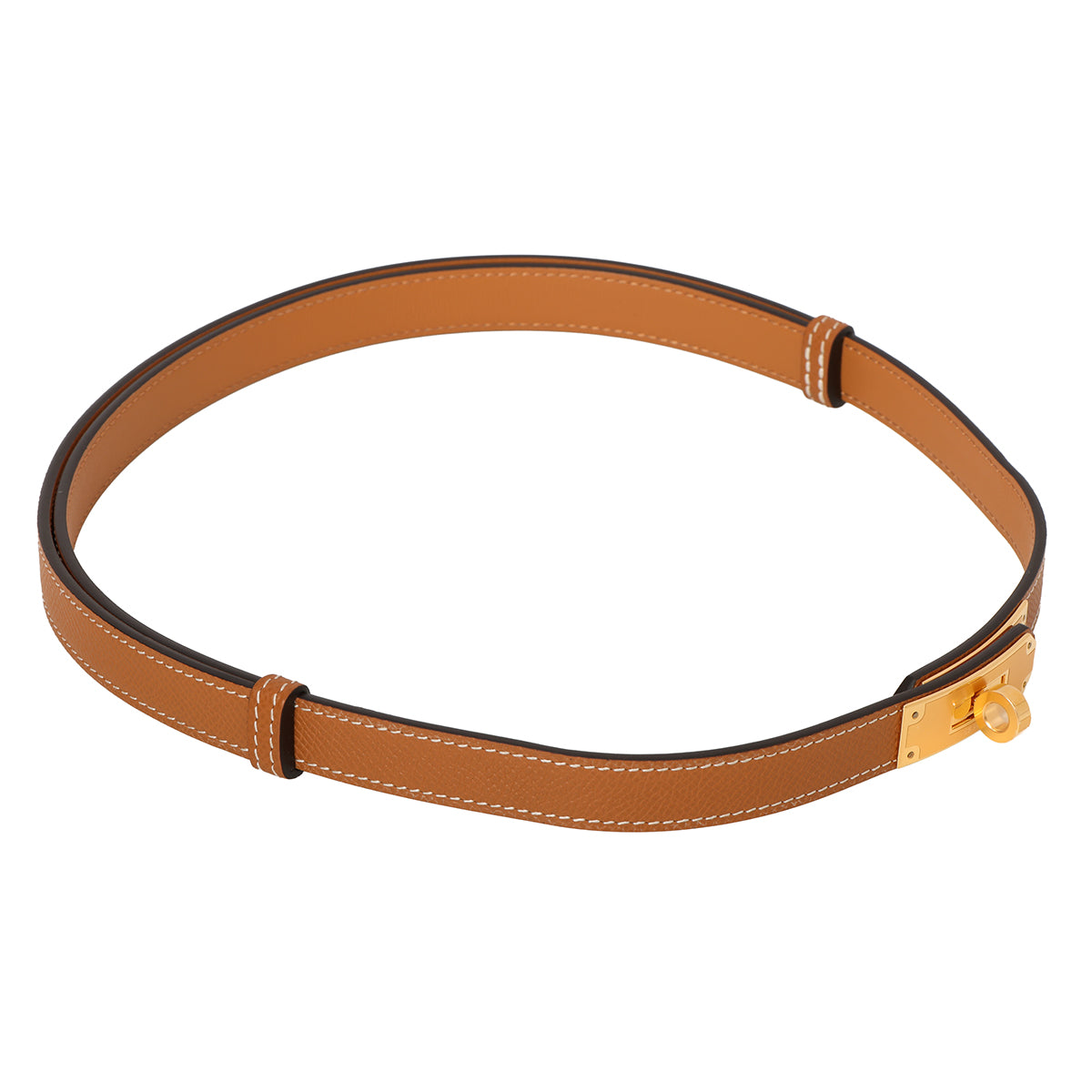 Belt 18 Gold With Gold Hardware
