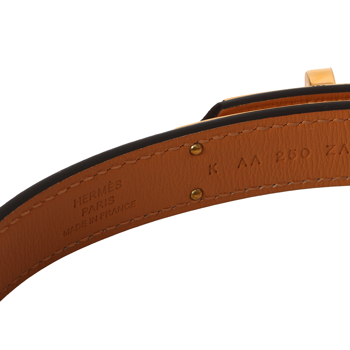 Belt 18 Gold With Gold Hardware
