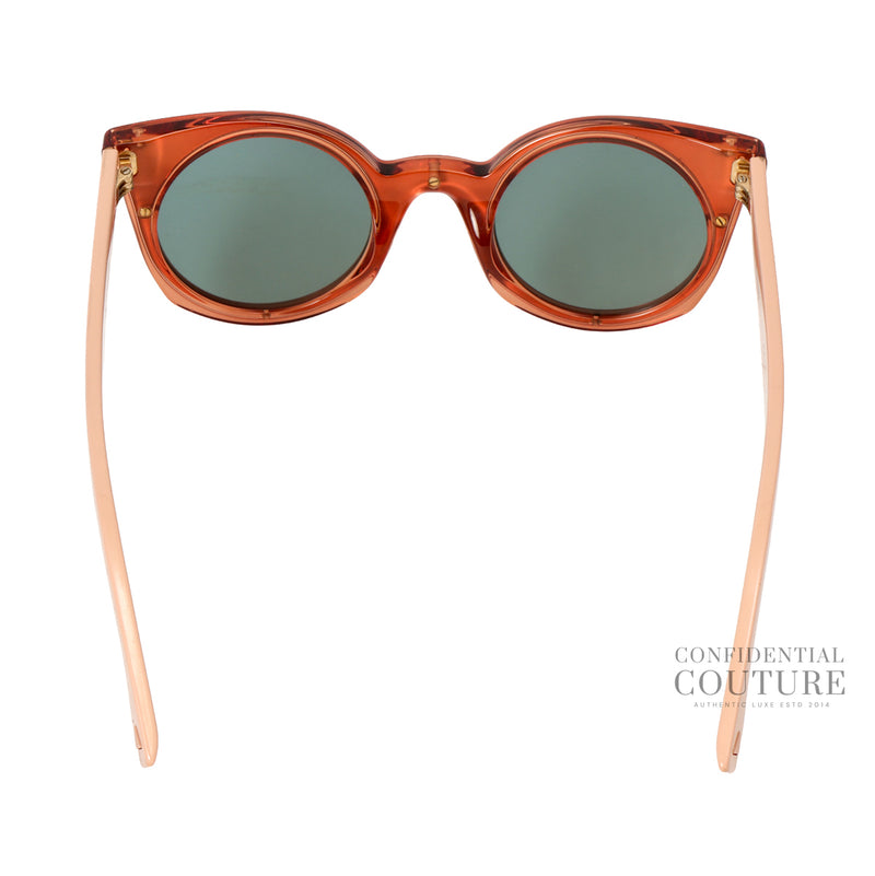 Women Fendi FendiYou Pink Rounded Sunglasses
