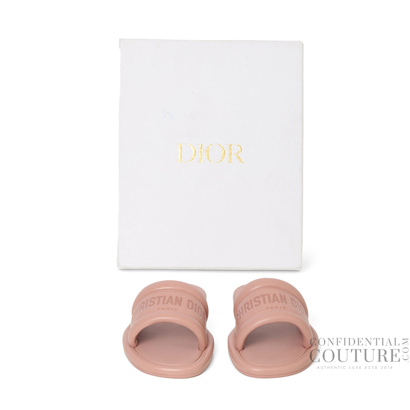 Women's Pink Every-d Leather Slide EU 39 | UK 6.5 | US 9