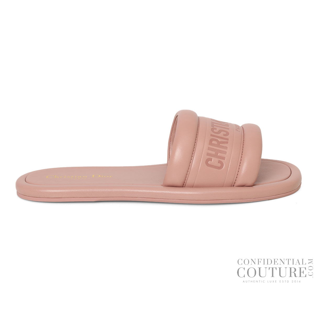 Women's Pink Every-d Leather Slide EU 39 | UK 6.5 | US 9